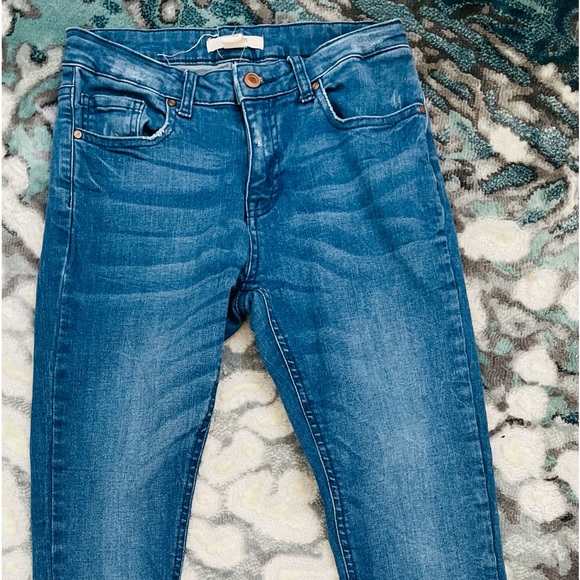 FOREVER 21 DENIM SKINNY JEANS Jeggings Size 26 - Picture 8 of 8
